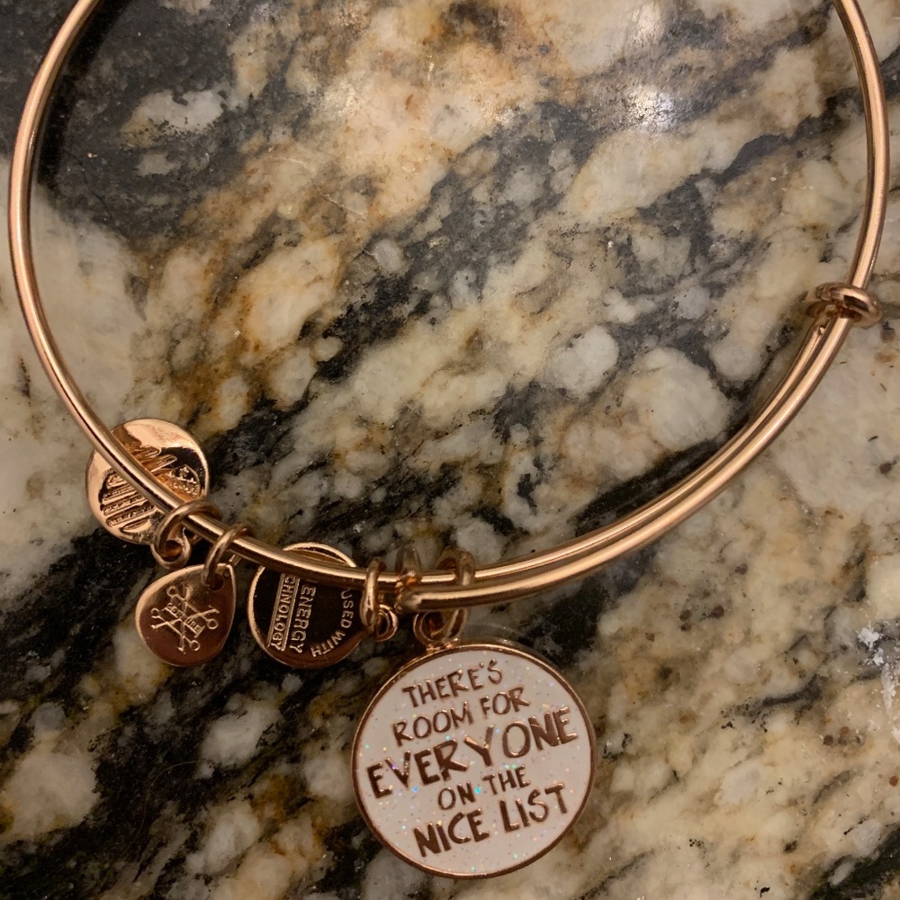 Alex and Ani elf quote bracelet
